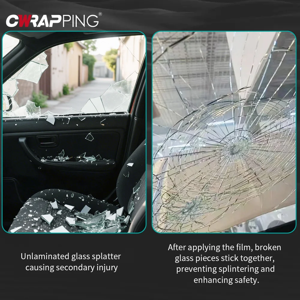 Transparent Car Window Protection Film 5