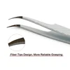 SENSE LASHES Anti-slip Eyelash Extension Tweezers Stainless Steel Fiber Tip pinzas extensiones de pestañas Makeup Tools 3