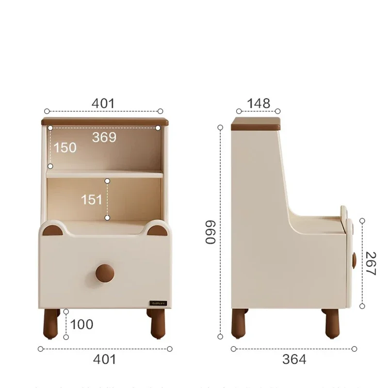 Children Kids Bedside Table Nightstands Nightstand Cabinet Night Table Bookcase Cabecero Cama Infantil Headboard Small Furniture