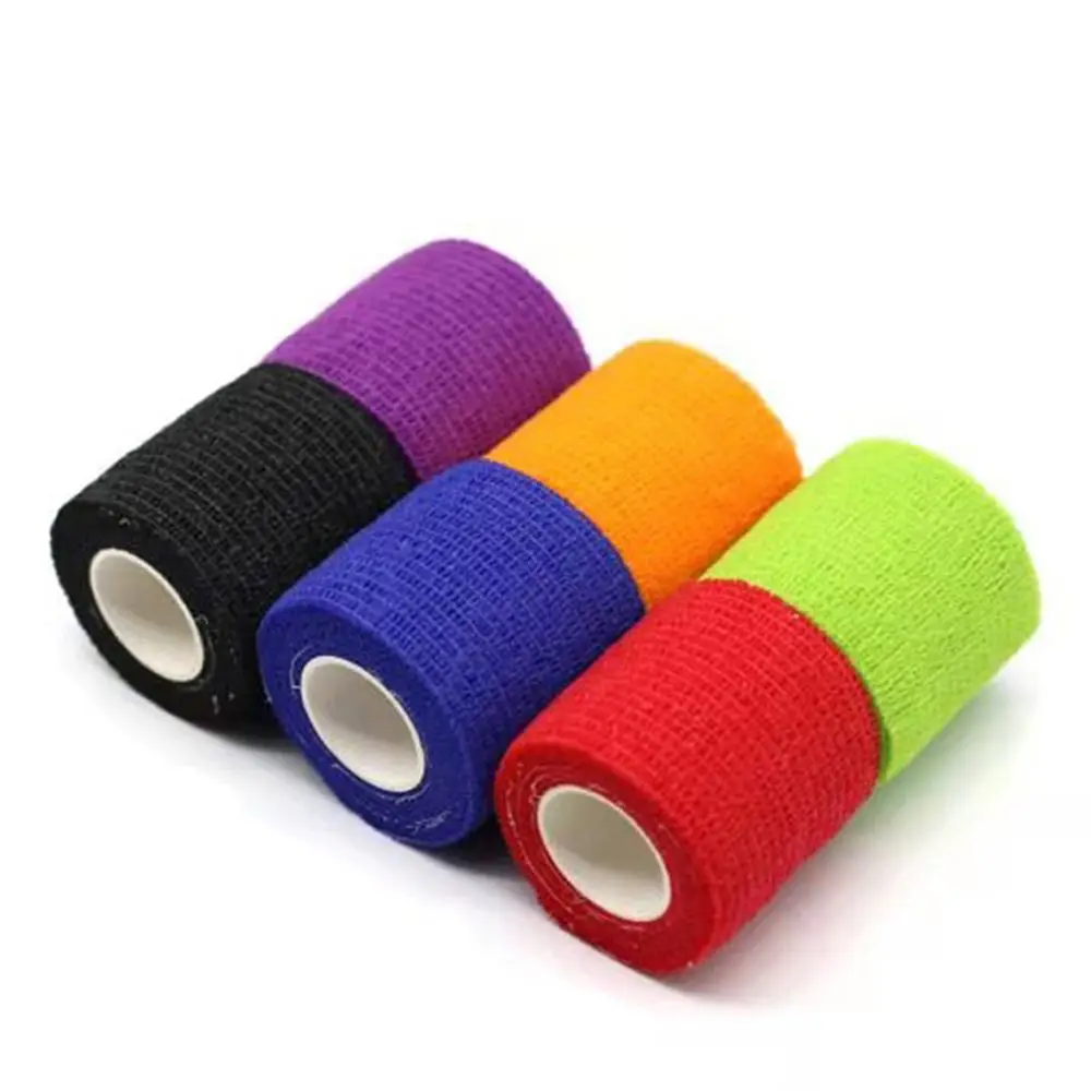 

Support Pads Non-woven Elastic Bandage Self Adhesive Bandage Tattoo Grip Cover Wrap Sport Wrap Tape Disposable Tattoo Bandage