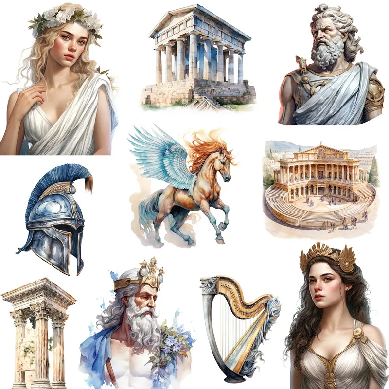 

Ancient Greek Stickers Crafts And Scrapbooking stickers kids toys book Decorative sticker DIY Stationery