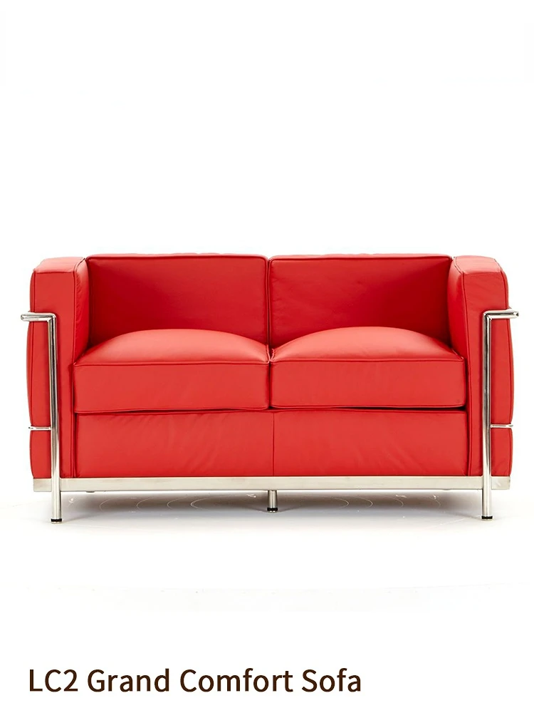 

Sofa Simple Modern Designer Living Room Leather Art