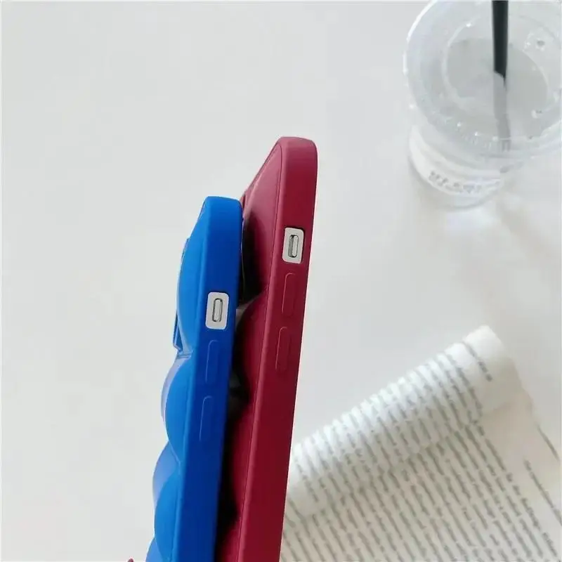 Luxuly Hight End Puff Down Jacket Squeeze Reliever Silicone Cover For iPhone 16 15 14 13 Pro Max 12 11 XR 78 plus Shockproof Men