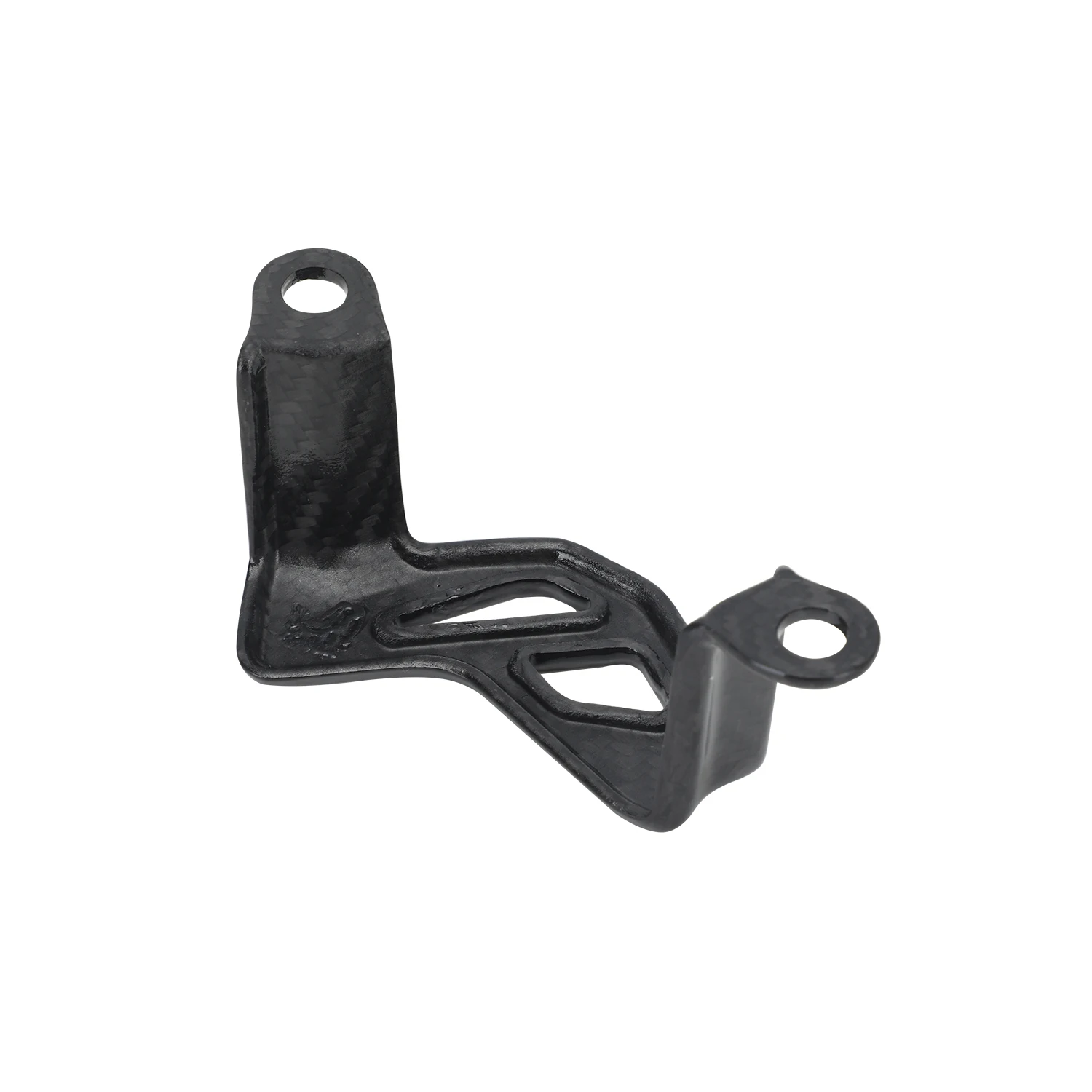 Funparts 탄소 섬유 후면 브레이크 켈리퍼 커버 가드 오토바이 부품nKX250F 2004-2018 KX450F 2006-2018 RMZ250 2004-2006