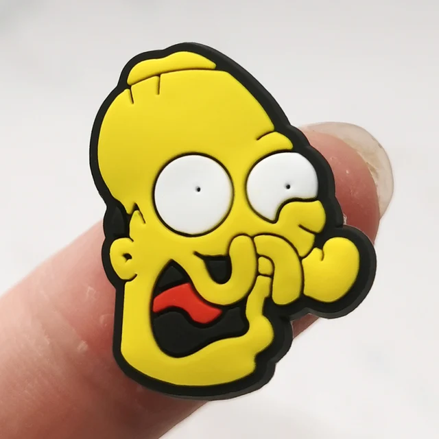 1Pcs Shoe Charms Classic Animated Characters Sandals Accessories Garden Shoe Buckle Decorations For croc jibz Kids Party Gift C