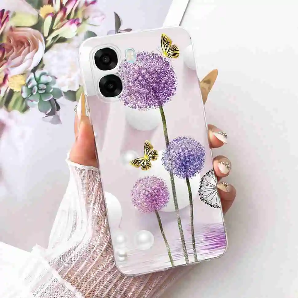 Cute Patterned Matte Soft Silicone Phone Case