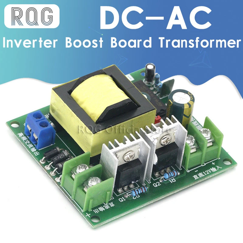 Convertidor DC AC de 12V a 110V, 200V, 220V, 280V, 150W, transformador de placa de refuerzo|Fuente de alimentación - AliExpress
