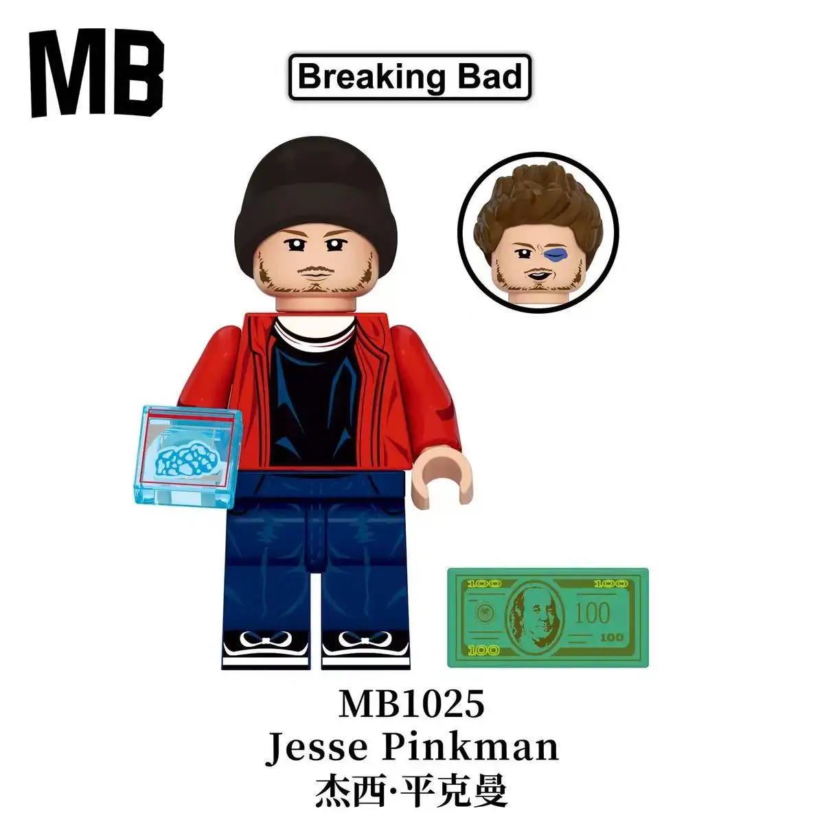 Breaking Bad Season Heisenberg Walter White Gus Fring Saul Goodman Bausteine Mini Action-figuren Ziegel Modell Spielzeug – Detail 7
