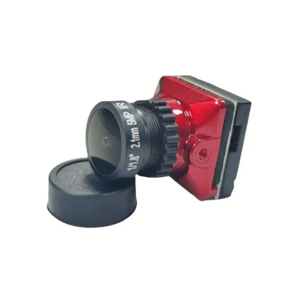 Détail du connecteur et du câble de la caméra FPV 1500TVL 2.1mm pour drone.