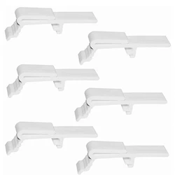 6pcs Blinds Curtain Clips 2 - 7 / 8 Inch Curtain Fixing Clips for Vertical Blinds Suitable for home, store, hotel, office use