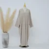 109491-d6f740.jpg Abaya ouverte unie pour femme, Robe musulmane, Jilbab, Kebaya, Vêtements islamiques, Kaftan, Robe, Khimar, Robes de Ramadan, Hijab, Kimono, Abayas - Collection Aïd 2026