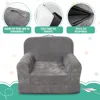Children's Sofa - 2-in-1 Convertible Fold Out Couch & Lounger, Perfect for Kids Flip Out Chair Ideal for Playroom 5