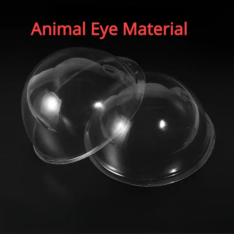 

16cm Transparent Soft Plastic Hemisphere Fur Suit Animal Eye Making Material Acrylic Cosplay Clothing