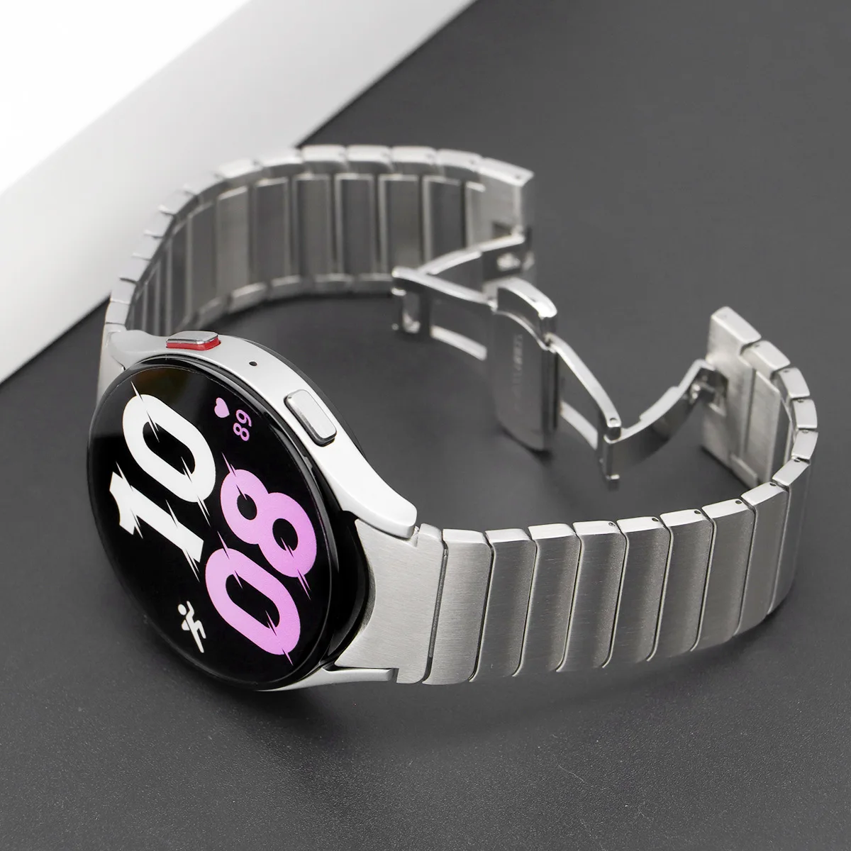 No Gap 20mm Metal Strap for Samsung Galaxy Watch 5/4 40mm 44mm Stainless Steel Bracelet Galaxy Watch6 Classic 43 47mm/5 Pro 45mm