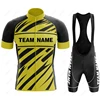 2024 Custom Team Name Bike Uniform Men Summer Cycling Jersey Set Short Sleeve Bicycle Cycling Clothing DIY Logo Maillot Ciclismo 4