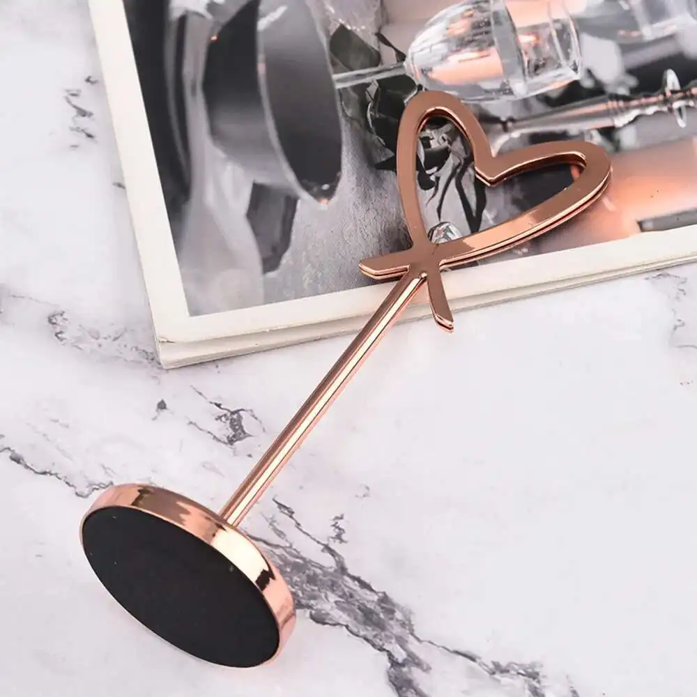 Stainless Steel Table Number Place Card Holder Menu Paper Price Label Sign Holder Wedding Metal Photo Picture Clip