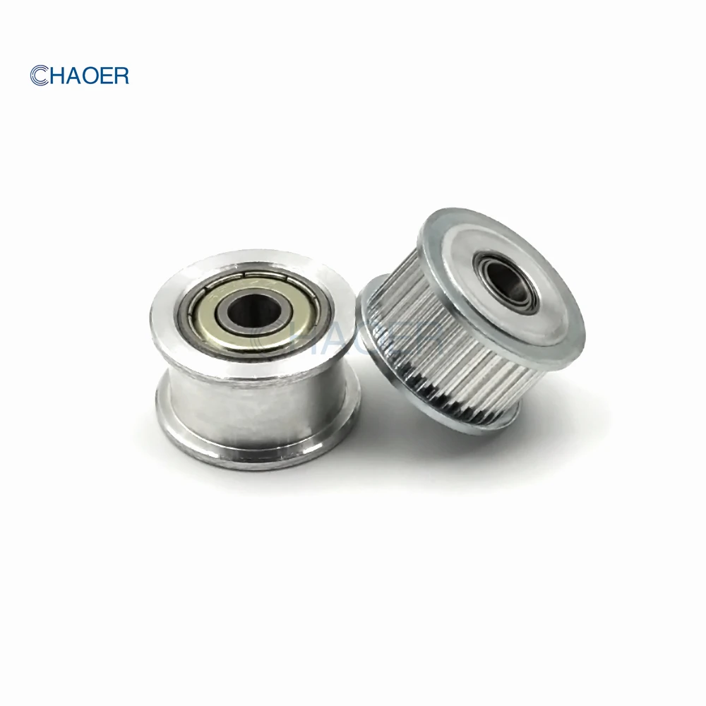 베어링 아이들러 동기 휠 텐셔너 풀리 보어, GT2 36 T 조절 가이드 풀리, 2GT 36 톱니, 3mm, 4mm, 5mm, 6mm, 7mm, 8mm, 10mm, 12mm, 15mm