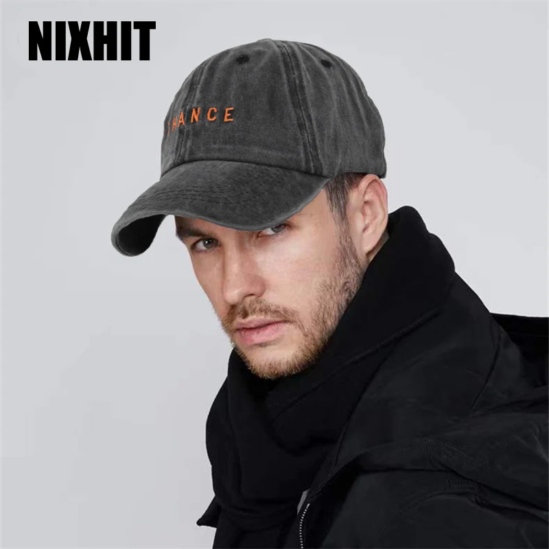 

NIXHIT Embroidery Retro Visor Cap For Men Women Baseball Caps Trucker Cotton Soft Top Travel Sport Fishing Hiking Dad Hat A358