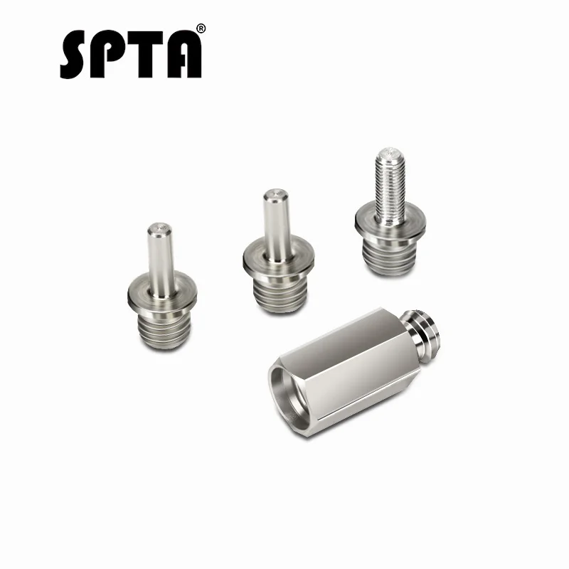 Drill Adapter For Polishing SPTA M14 to M16 to 5/8 5/16-24 Angle Grinder Thread Adapter Interface Connector Converter for Rotary Polisher Electric Drill