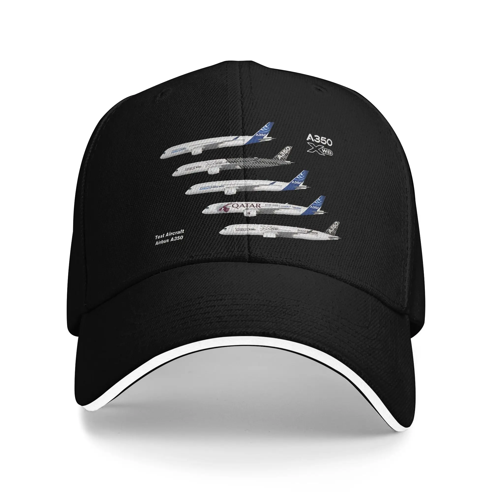 Airbus A350 Testflugzeug-Flotte Baseballkappe Modische Trucker-Mütze Sommer Herren Damen Laufmütze Hippie Baseball Caps – Detail 2