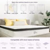 8 Inch Maxima Hybrid Mattress, Full Size, Cooling Gel Infused Memory Foam and Innerspring Mattress, Bed in a Box, White & Gray 4