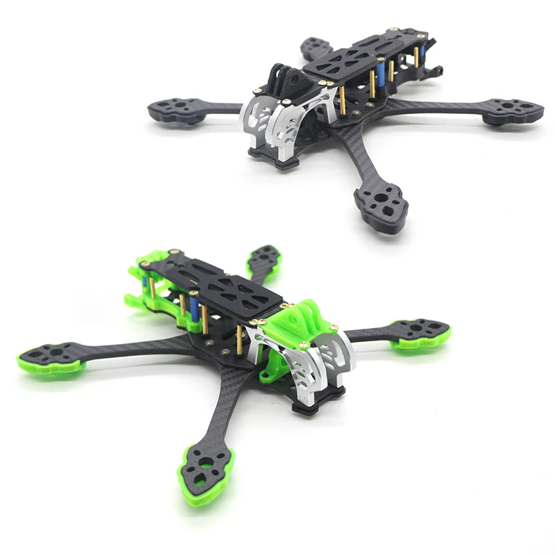 HSKRC MAK5 225mm 휠베이스, 3K 탄소 섬유, 5 인치 프리스타일 프레임 키트, 지지대 DJI 에어 유닛 디지털 시스템, RC 드론 FPV Racin용