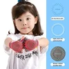 Kids Children Fingerless Gloves Half Finger Cycling Glove Boy Girl Bike Bicycle Skating Training Exercise Protection Gloves 3