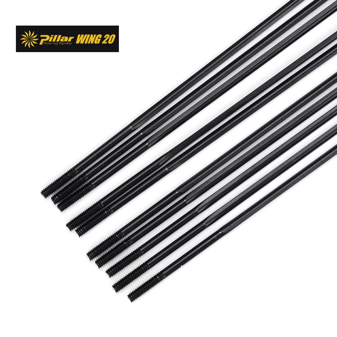1Pcs Wing20 Spoke Straight Pull 266mm-306mm Without Spoke Nipple