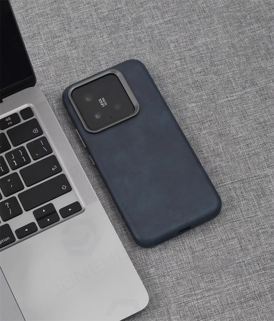 Premium Deluxe PU Leather Magnetic Case - Retro Business Shockproof Cover with Lens Protector