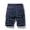 2022 Summer Men Cargo Shorts Mens Cotton Casual Breeches Stripe Quick Dry Multi Pocket Shorts Fashion Beach Pants Shorts Male 2