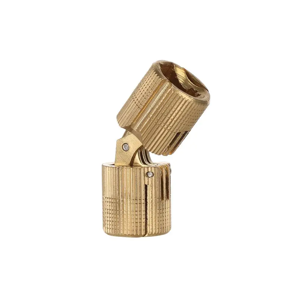 Door Hinges Brass Furniture Hinges 8-18mm Cylindrical Hidden Cabinet Invisible Hinges for Hardware Gift Box 8mm/10mm/12mm/14mm/16mm/18mm