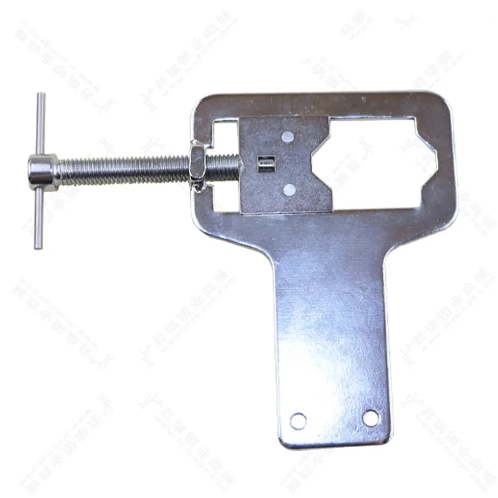 Locksmith Tools Lock Repair Tool Duplicating Fixture Clamp Adjustable Split Clip Softcover Type Key Practice Lock Vise Clamp