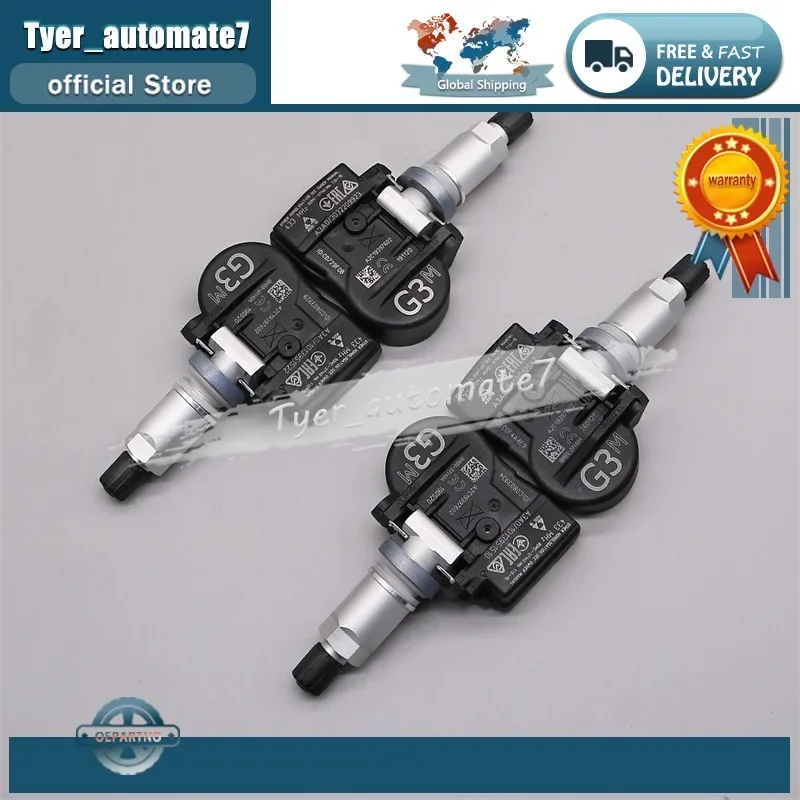 4 TEILE/LOS BHB637140A BHB637140 433 MHz REIFENDRUCKSENSOR TPMS FÜR MAZDA 2 3 5 6 CX-5 CX5 CX-6 CX6 CX-9 CX9 MX-5 ARTZ GS1D37140 – Detail 6