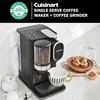 QWCuisinart Single Serve Coffee Maker   Coffee Grinder,48-Ounce Removable Reservoir,Black,DGB-2 3