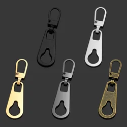 Set of 5 Detachable Metal Zipper Pulls for Bags, Backpacks, and Clothing (5Pcs)