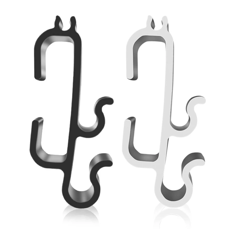 

Cable Clamp Buckle Data Cable Fixer Earphone Cord Clip for Quest 2 Glasses K0AC