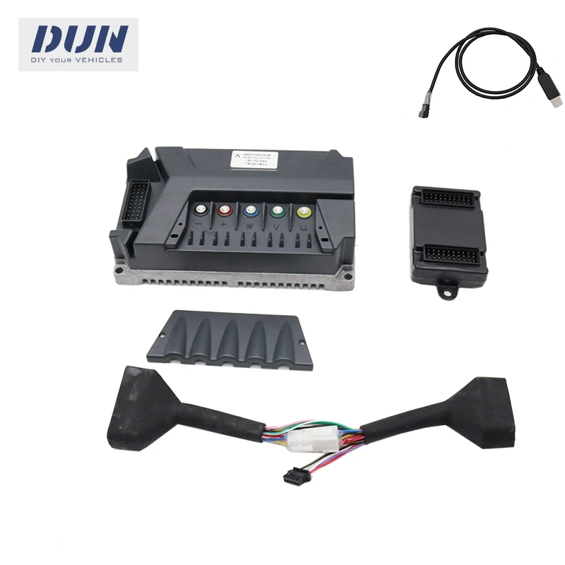 Lingbo Controller LBMC72182 70A DC FOC Sine Wave Programmable Speed Up 60kmh to 70kmh Motor Driver for Niu Scooter N1/N1S/M+/U