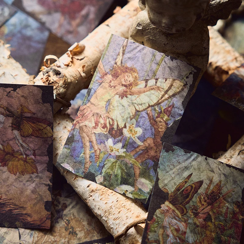 Vintage Diy Material Paper 50 pcs Decorative Scrapbooking Creativity Background paper Hand made Craft Supplies scrapbook paper,craft paper,scrapbook materials,handmade craft paper,handmade paper,scrapbooking material,scrapbooking paper,diy craft materials