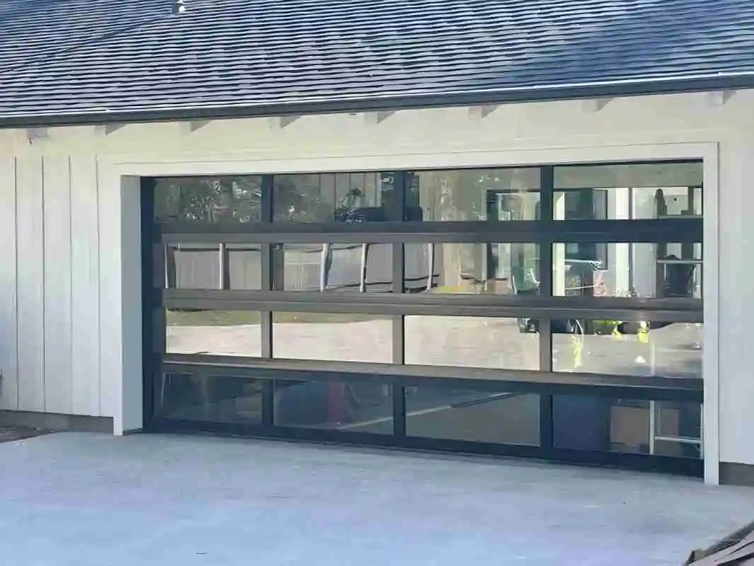 Aluminium Garage Glass Door Pivot Exterior Door Modern Doors Home Entrance Sliding Sliding Folding Garage Doors