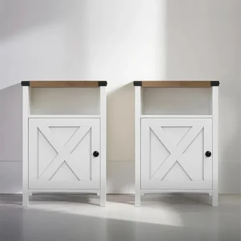 Farmhouse Nightstand Set 1
