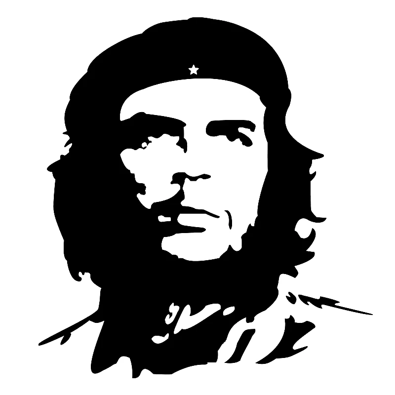 

car sticker Creativity Che Guevara Modeling Personality Car Stickers PVC Fashion Auto Window Bumper Waterproof Decals Decor