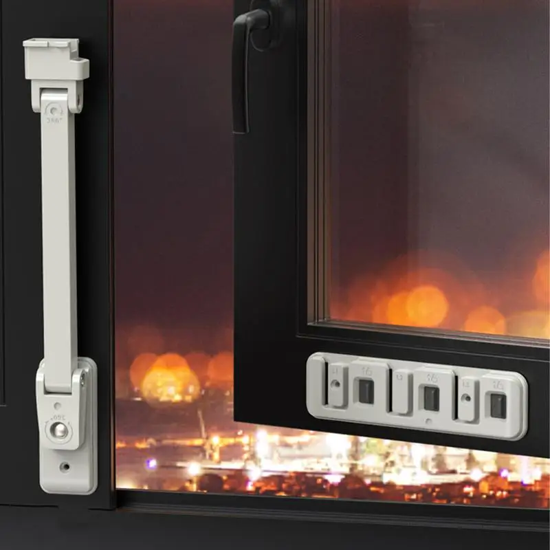 Baby Safety Window Lock Window Stopper With Strong Adhesive No Key Required Simple Practical Locks For Enhanced Safety