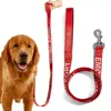 Small Pet Dogs and Cat Leashes Solid color Service Dog & Emotional Support Jacquard Leash Reflection Strong Pet Walking Training