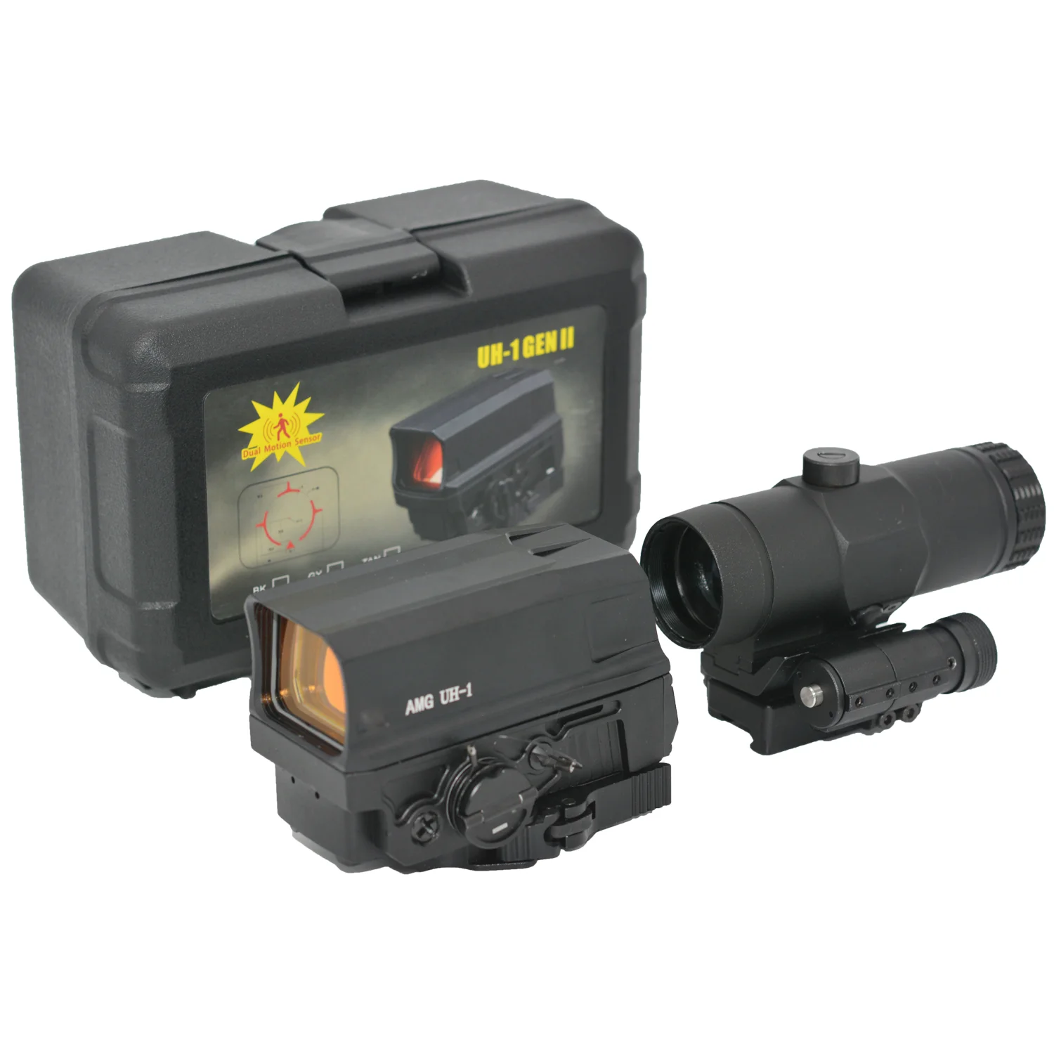 Optical Scope Sight UH1 Gen II Red Dot Sight with VMX 3T Magnifier 3x