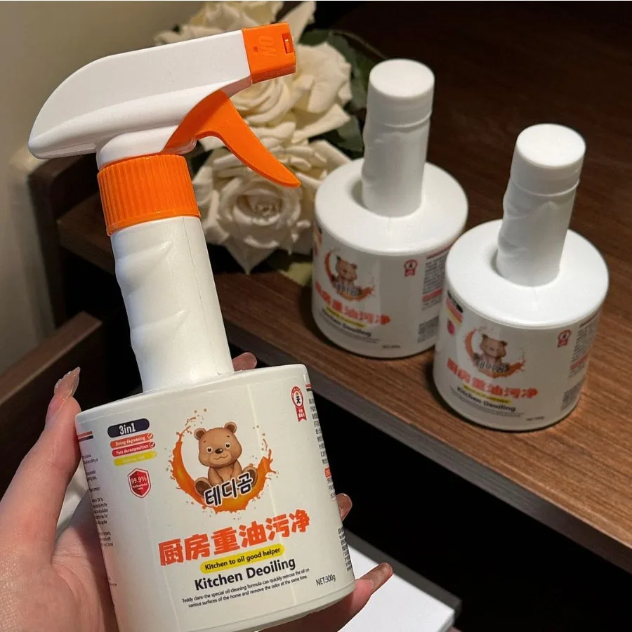 Oil clean kitchen heavy oil strong cleaner range hood cleaning agent Oil fume agent artifact oil removal
