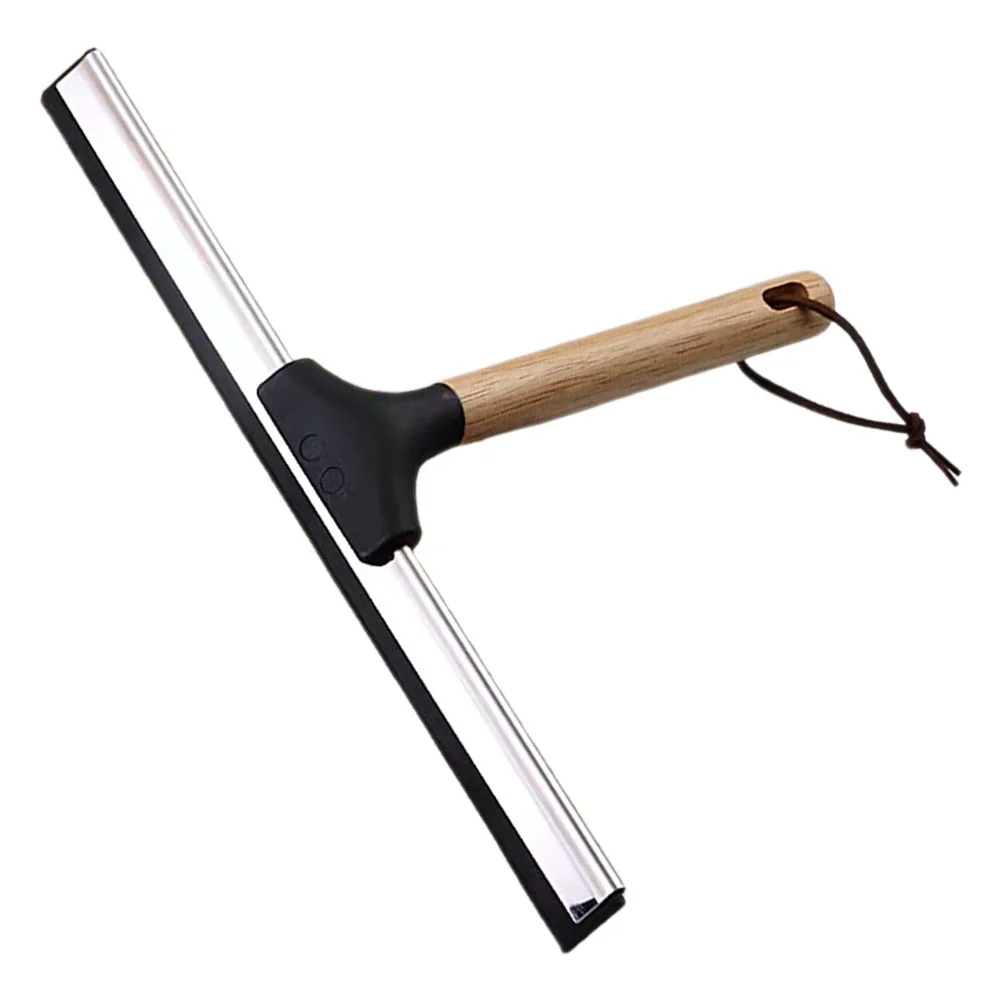 

Wooden Handle Glass Wiper Shower Door Squeegee Cleaner Tool Squeegees for Showers Window