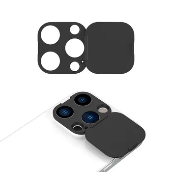 WebCam Cover posteriore Obiettivo della fotocamera Adesivo protettivo in plastica per la privacy Protezione della copertura della fotocamera per iPhone 16 15 14 13 12 11 Pro Max