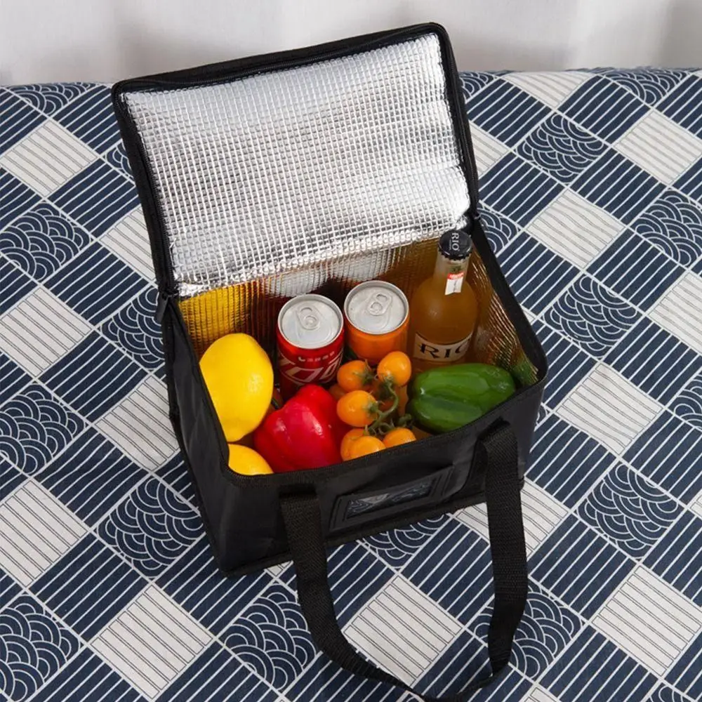 

Pack Picnic Supplies Ox Cloth Thermal Insulated Cooler Box Camping Food Storage Bag Camping Picnic Bag Food Hand Bags