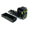 770S 1/14 RC Hydraulic Dump Truck 6x6 Metal Roll On Off Full Dumper 3-speed Car Rear Axle Lifting Steering Light Sound Set Toys 5