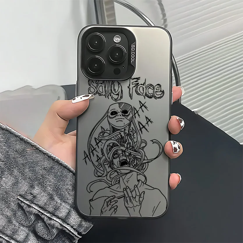 S-Sallys Faces Protective Phone Case - Sleek and Durable Cover